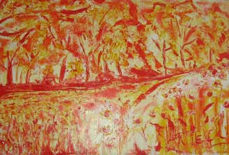 Sonnenblumenfeld mit Ahron
